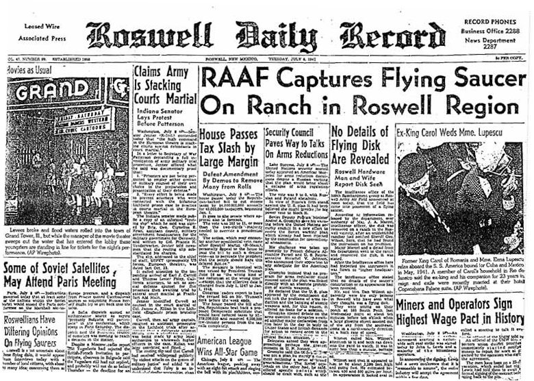 The Roswell UFO Incident: Government Cover-Up?